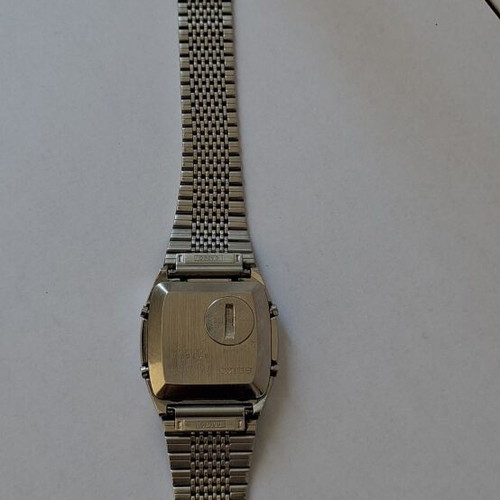 Seiko digital calculator watch 1980 used, functional