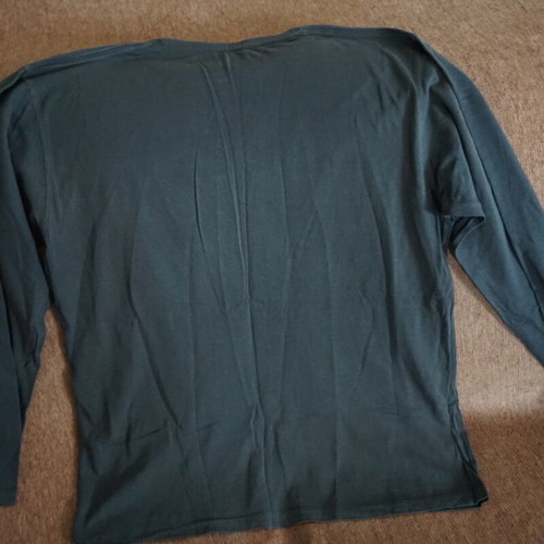 Men's long sleeve shirt size M green like new