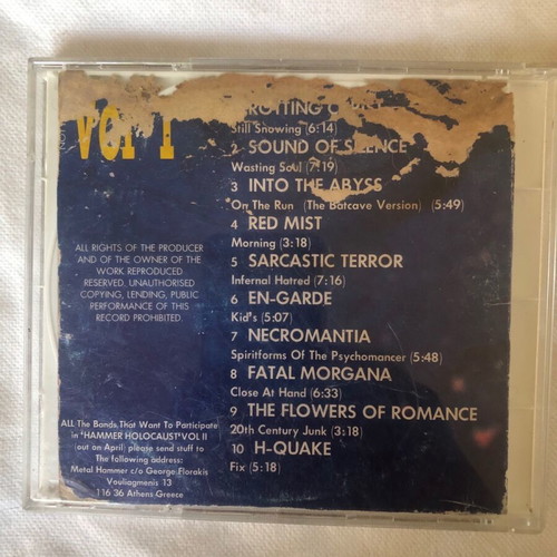 Hammer Holocaust CD used, 1995, vol 1