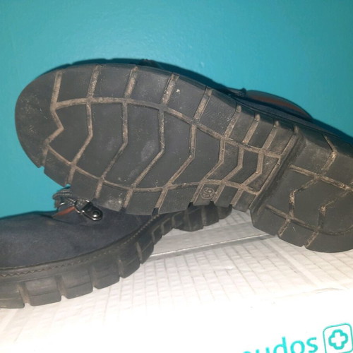 Women's suede boots like new, size 36, black and brown