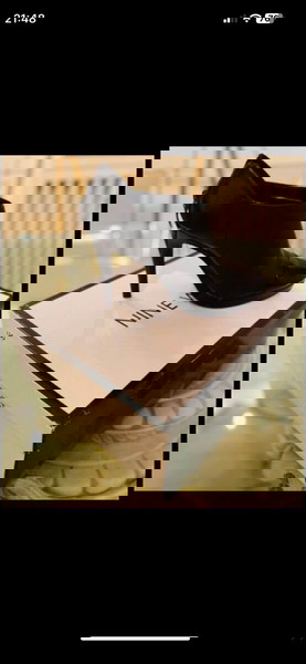 Γυναίκα Μποτάκια Δερμάτινα Μαύρα No 40- Nine West