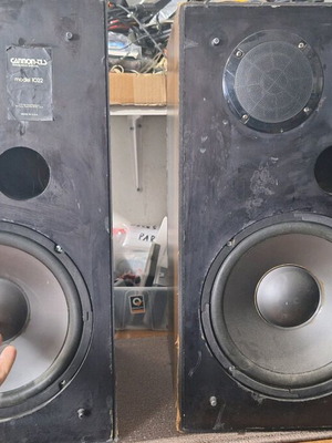 Cannon TLS Model 1022 vintage hi-fi speakers used 12" 6Ω pair