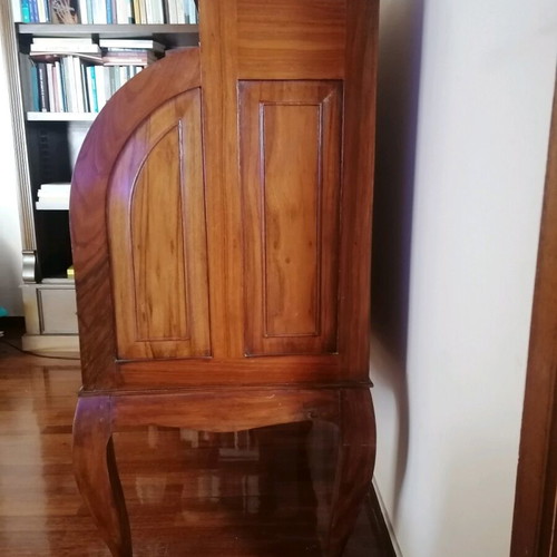 Vintage secretary desk like new solid wood