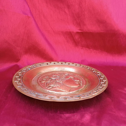 Bronze plate used with depiction of Alexander the Great