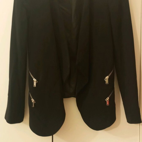 Zara women's jacket used, black, size M