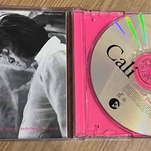 Cali CD authentic, famous French singer