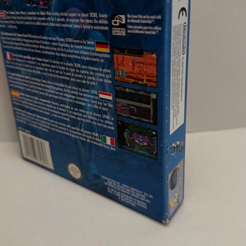 Metroid Fusion Game Boy Advance used, complete PAL EUR package