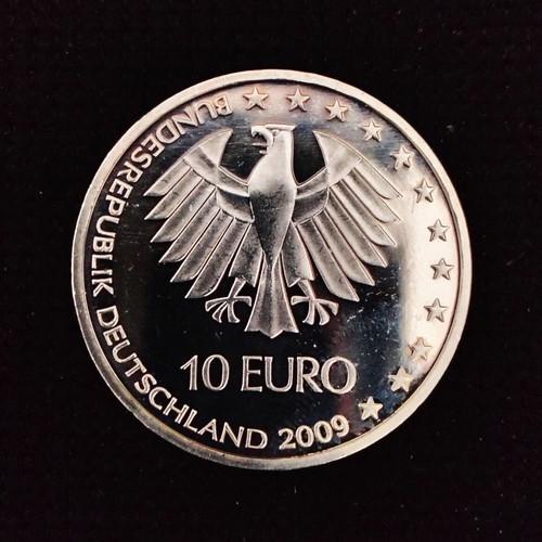 Silver coin 10 euro 2009 "IAAF World Championships" like new