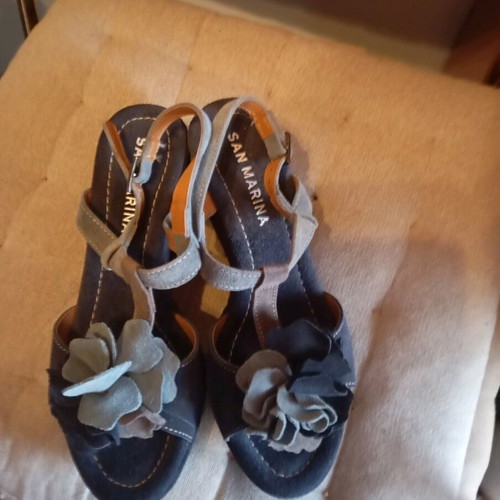 San Marina sandals new, size 38, blue