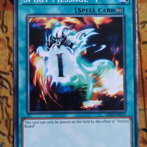 Spirit Message "I" Continuous Spell κάρτα σαν καινούργιο
