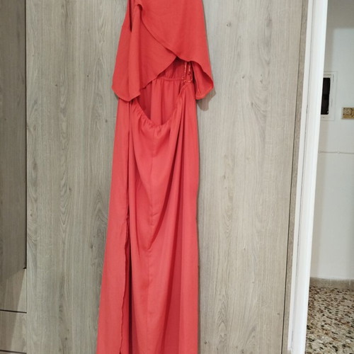 Only maxi coral dress size 40 like new