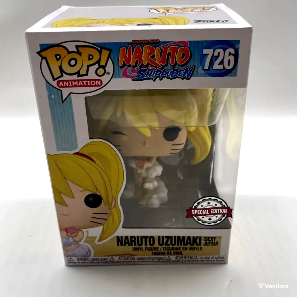 Funko Pop Naruto Uzumaki Sexy Jutsu 726 Special Edition