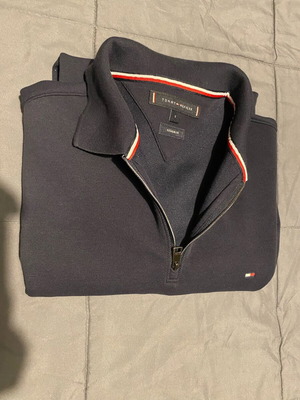Tommy Hilfiger Long-Sleeve Shirt S like new, blue