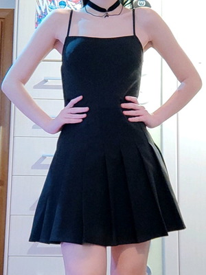 H&M black dress like new, size 36