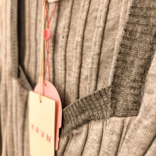 Karavan Charlie Body grey new ribbed knitted bodysuit