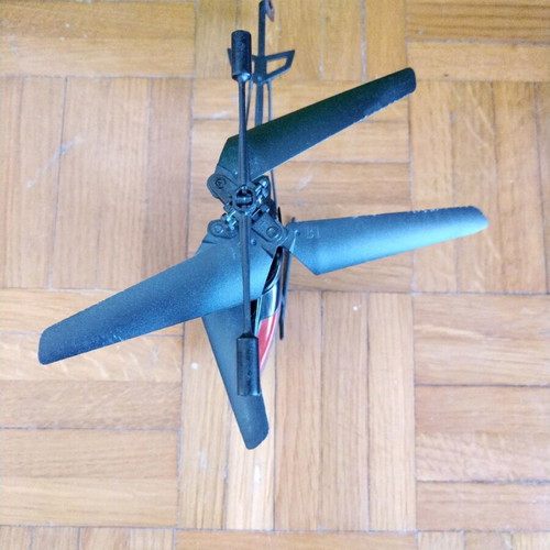 Remote control helicopter used for indoor flying