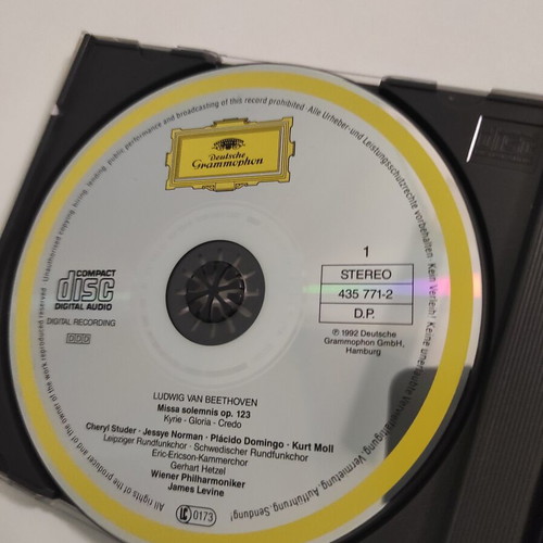 Missa Solemnis CD by Ludwig Beethoven like new, classical