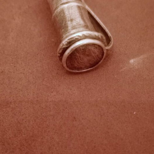 Vintage silver mechanical pencil used, collectible
