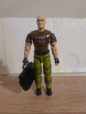 GI Joe Salvo action figure like new, 1988-1994 period
