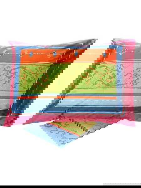 Σετ Σεντόνια Μονά 160x260εκ. Cotton Feelings Εμπριμέ Pink  3τμχ