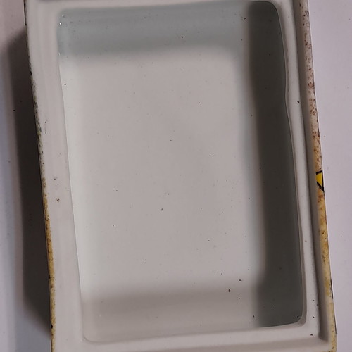 Porcelain box used Barcelona 11x8x4 cm