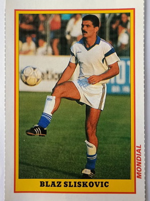 Blaz Sliskovic Olympique de Marseille collectible card