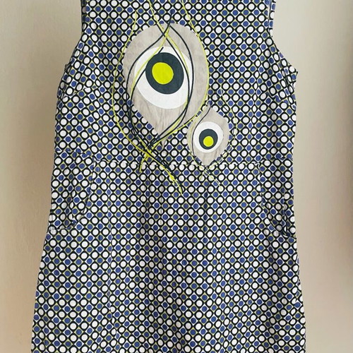 Attrattivo 60's dress like new, multicolored, size S