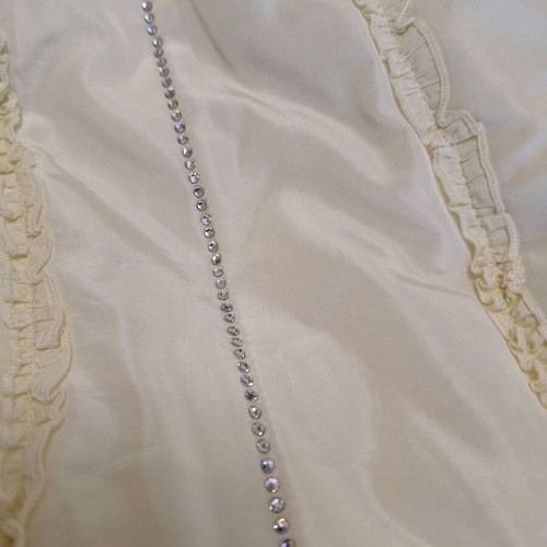Blumarine baby infant outing suit like new with crystals