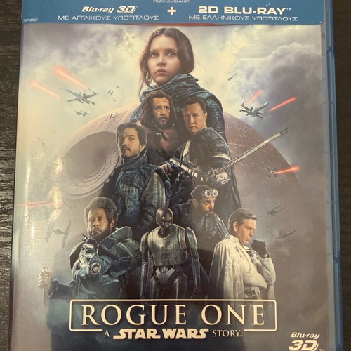 Star Wars Rogue One Blu-ray like new, includes 3D edition