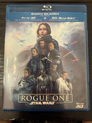 Star Wars Rogue One Blu-ray like new, includes 3D edition