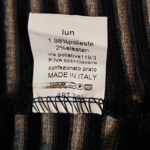 Black transparent bolero Luna like new, made in Italy, size M