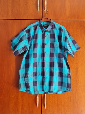 Guiseppe Gentile Shirt XL new, blue turquoise