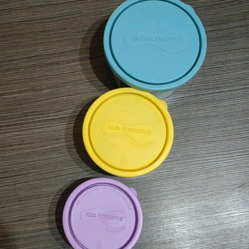U-Konserve Round Nesting Trio food container set like new