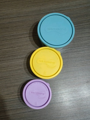 U-Konserve Round Nesting Trio food container set like new