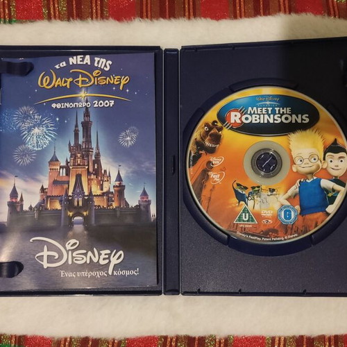 Meet the Robinsons Disney DVD, dubbed animated movie