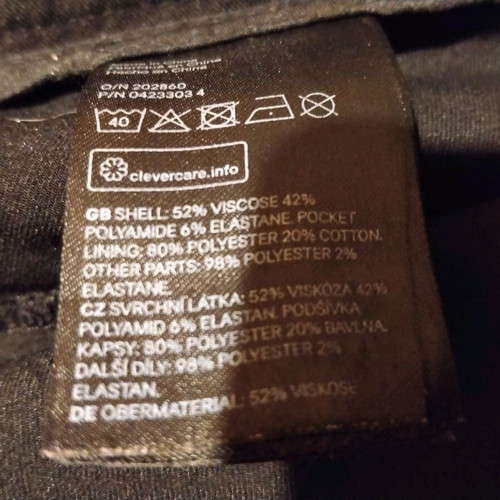 Zara black pants like new size S with zipper at hem