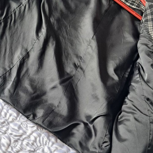 Winter checked jacket vintage, size 50, like new