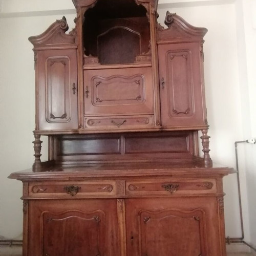 French buffet solid walnut like new