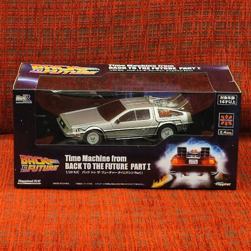 Time Machine (Delorean) 1/20 R/C from Back to the Future Part I new