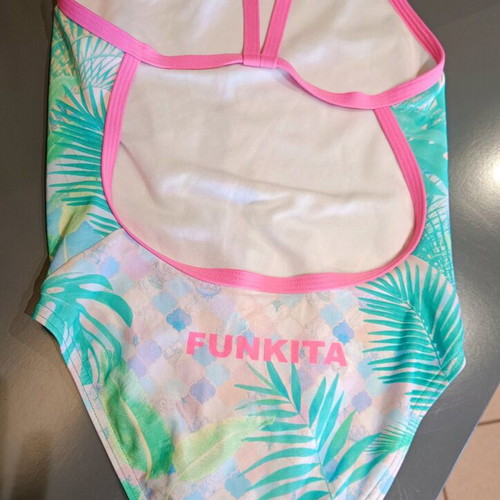 Funkita swimsuit for 10-year-old girl like new, multicolored