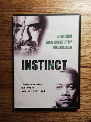 Instinct DVD like new with Greek subtitles