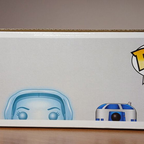 Funko Pop! Princess Leia & R2-D2 2-Pack 2017 SC Exclusive like new