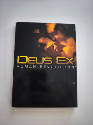 Deus Ex Human Revolution Collector's Edition PS3 game used, CIB