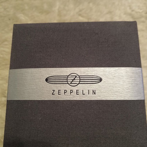 Zeppelin Pilot Watch like new with leather strap and battery