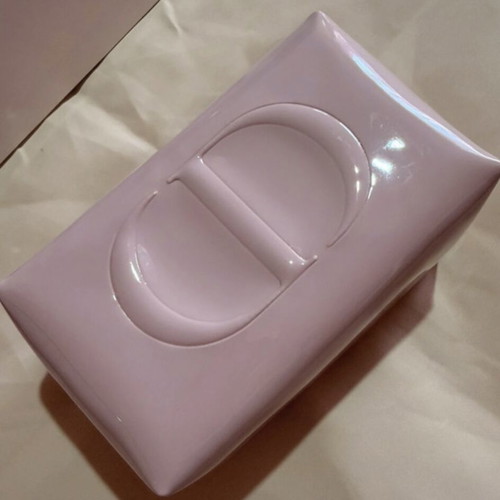 Dior Beauty Pink Patent CD Pouch new with box