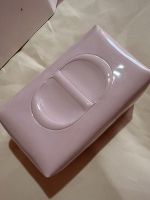 Dior Beauty Pink Patent CD Pouch new with box