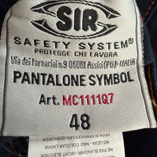 SIS Work Pants like new, size 48, navy blue