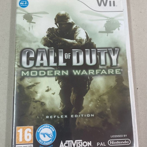 Nintendo Wii Call of Duty Modern Warfare used