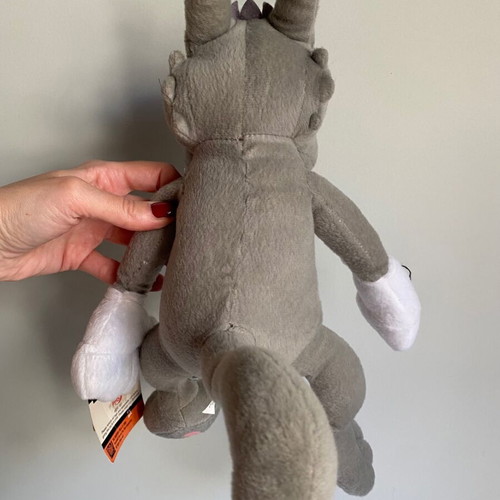 Vintage The Simpsons Cat Scratchy plush toy 2006 used