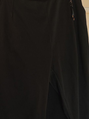 Women's Black Pants like new, medium large, elastic